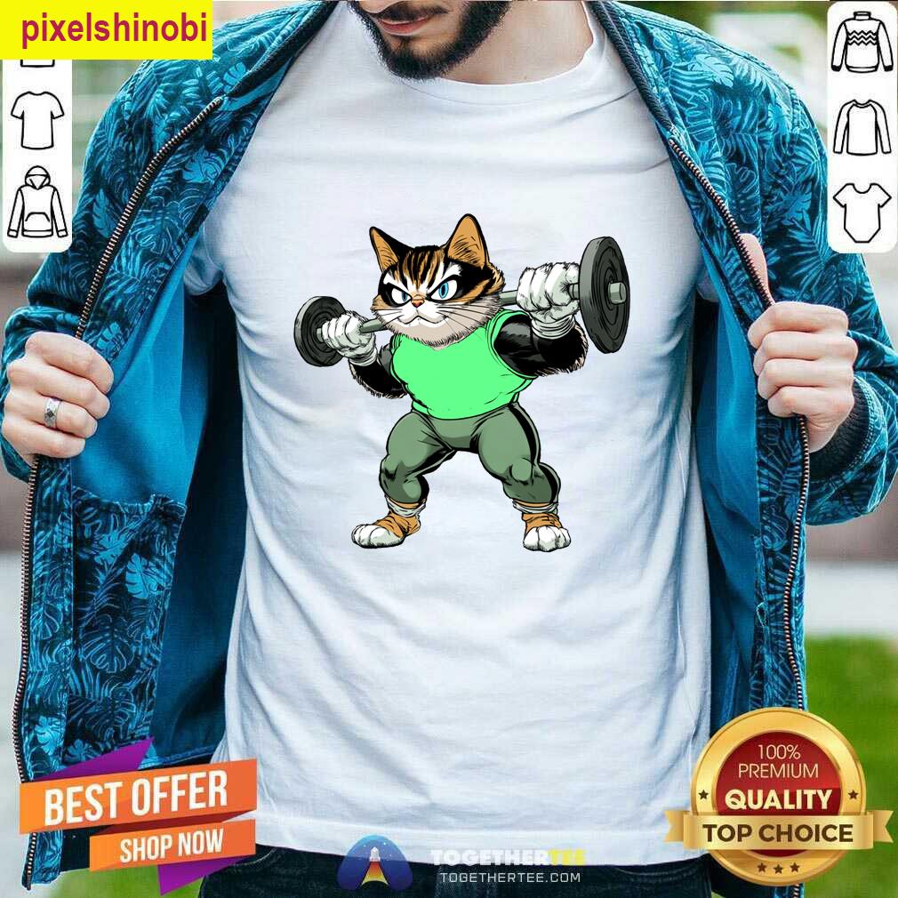 Cat Fitness Workout T-shirt