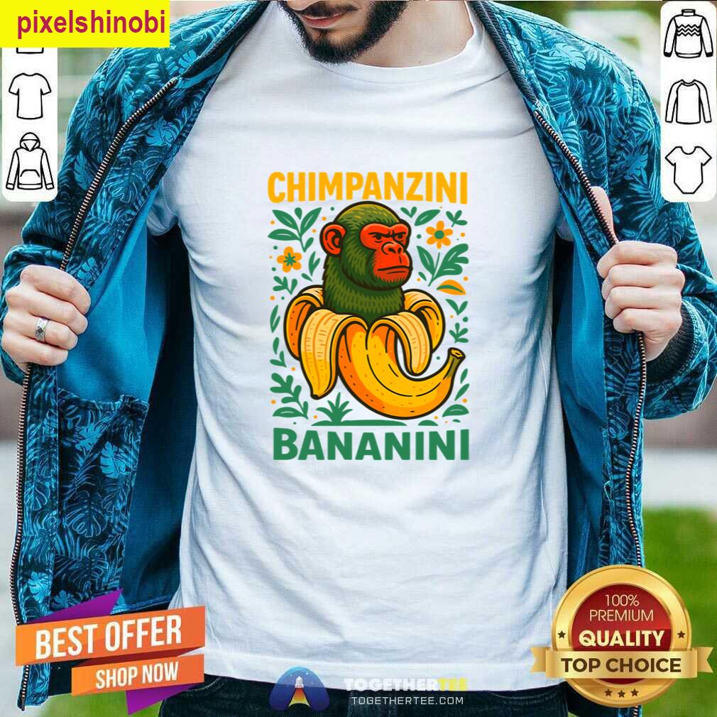 Chimpanzini Bananini Meme T-shirt