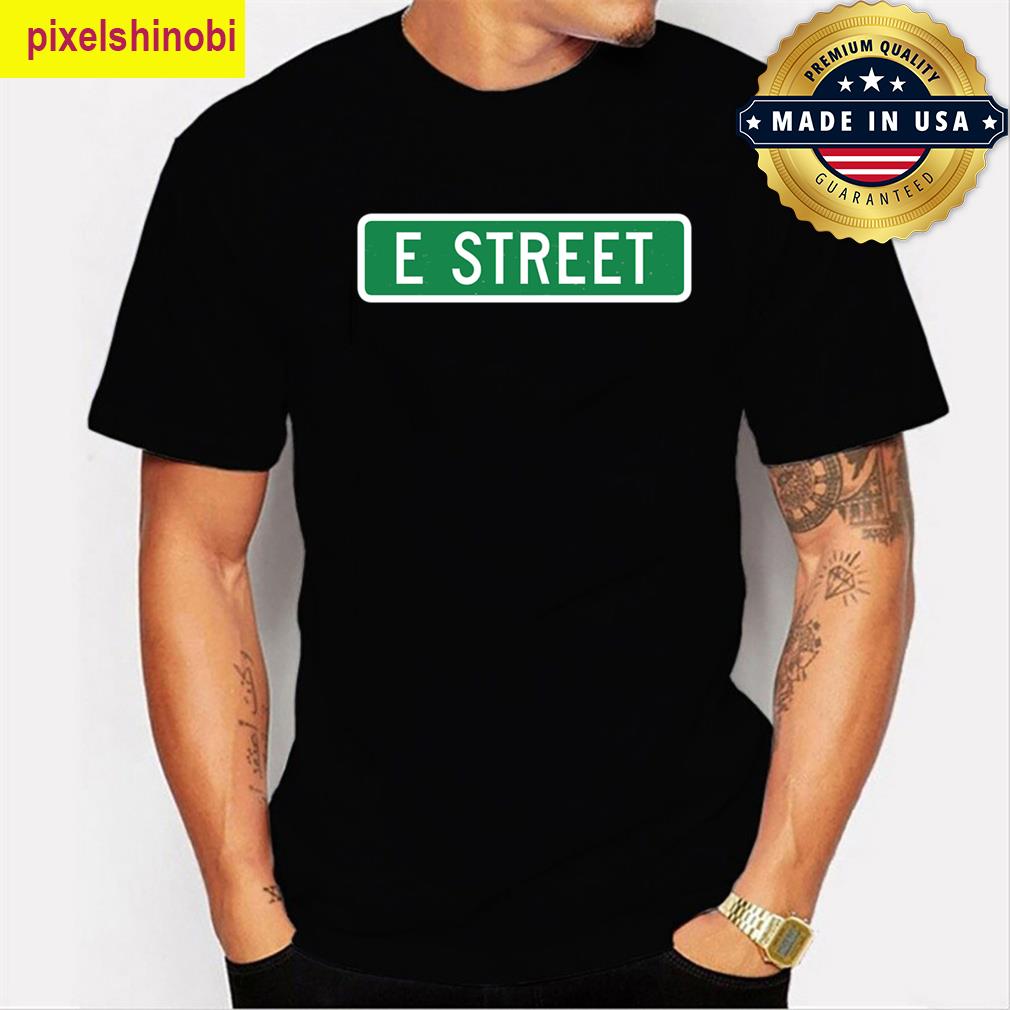 E Street Sign T-shirt