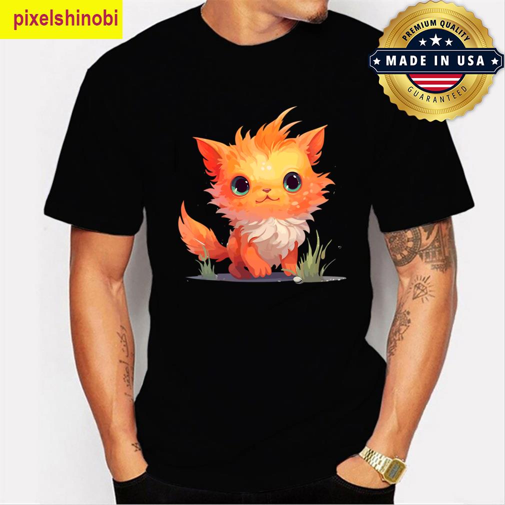 Fire Cat Oversized T-shirt