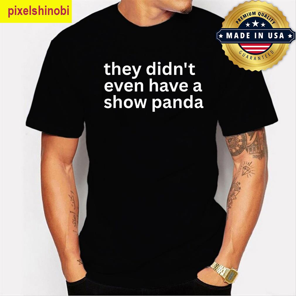 Funny Absurd Panda Statement T-shirt
