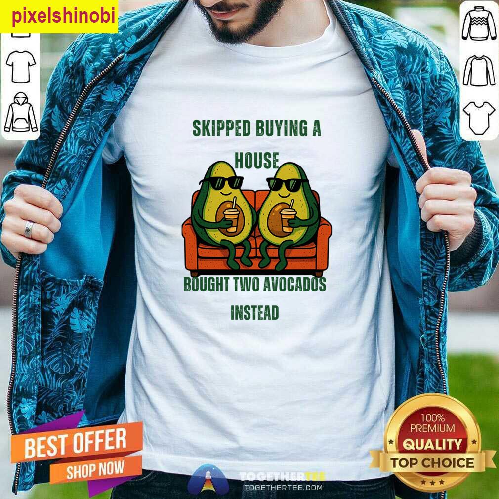 Funny Avocado Design T-shirt