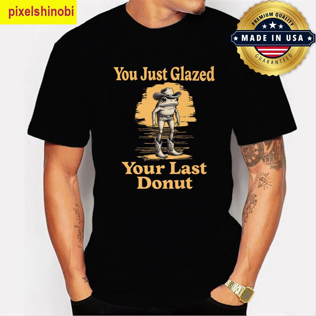 Funny Frog Cowboy Tee Wild West T-shirt