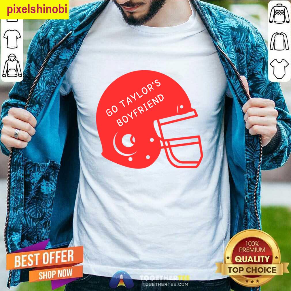 Go Taylors Boyfriend Helmet Design T-shirt