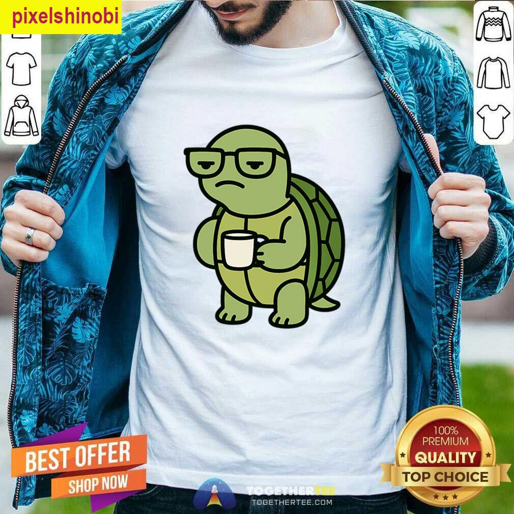 Grumpy Turtle Coffee Graphic Tee T-shirt