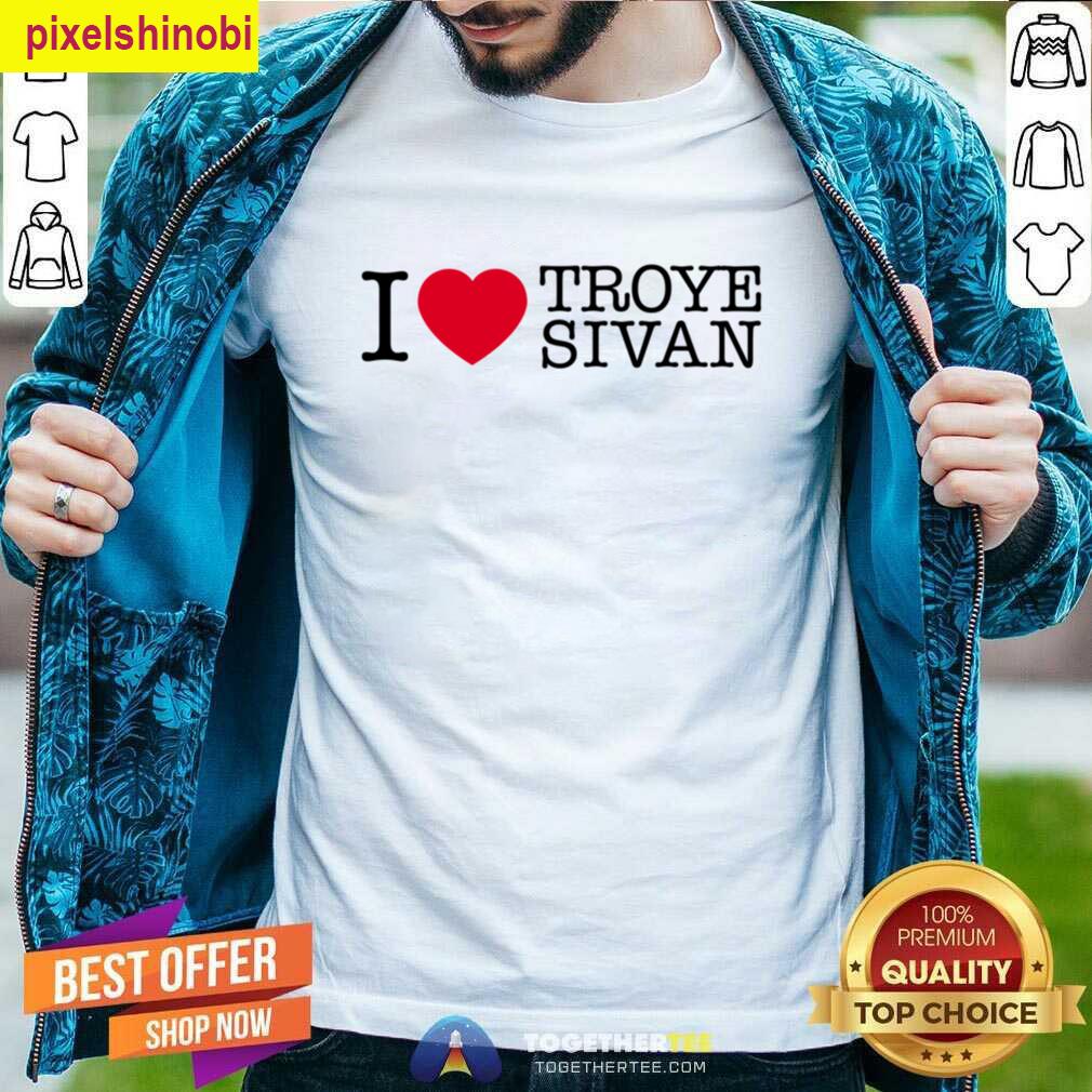 I Love Troye Sivan Oversized T-shirt