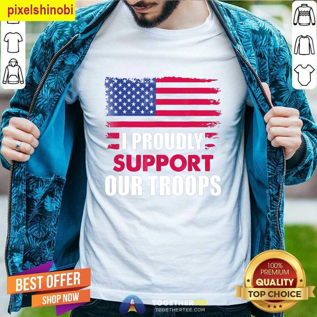I Proudly Support Veterans Day T-shirt