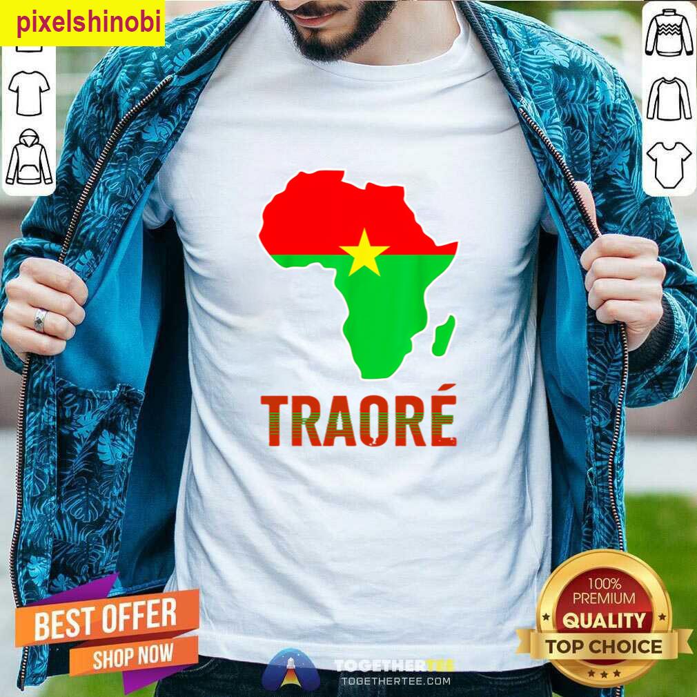 Ibrahim Traore Africa Retro 90s T-shirt