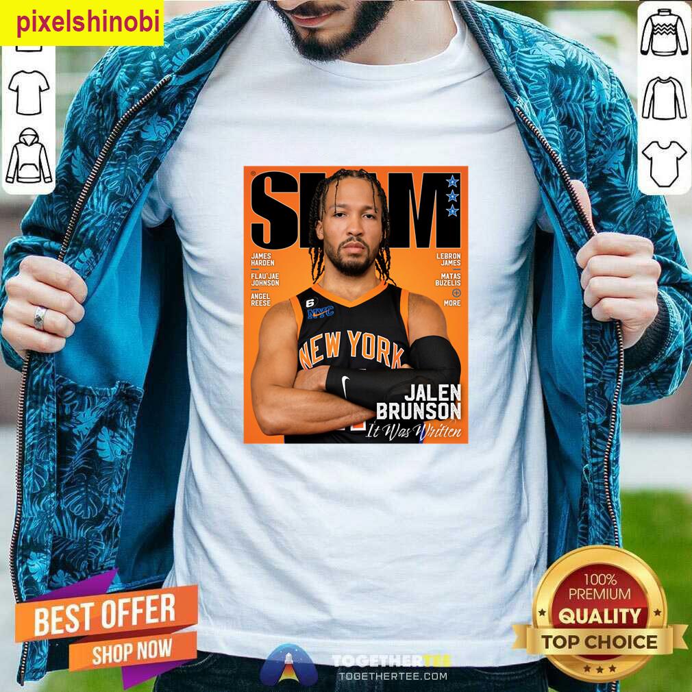 Jalen Brunson Ny It Was Written T-shirt