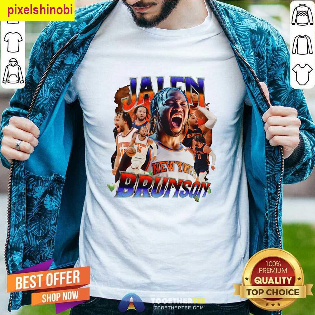 Jalen Brunson Vintage Basketball T-shirt