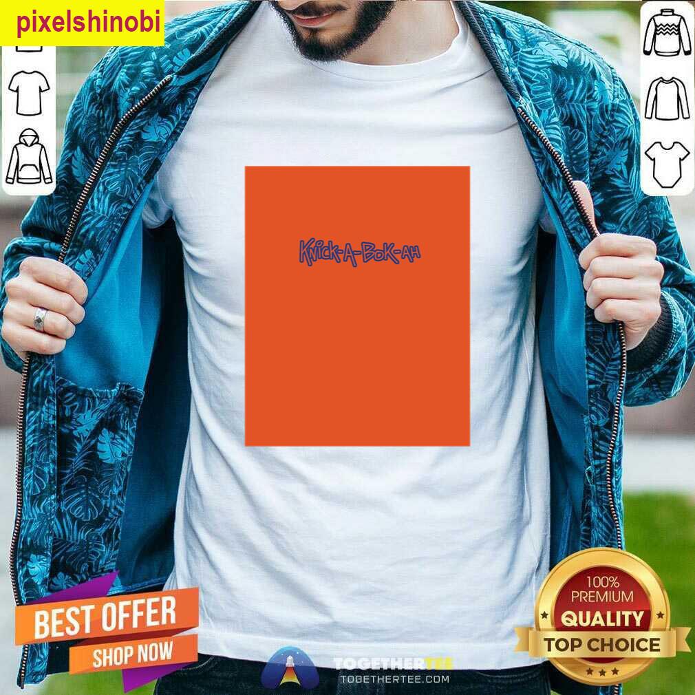 Knick A Bok Ah Orange Graphic Tee T-shirt
