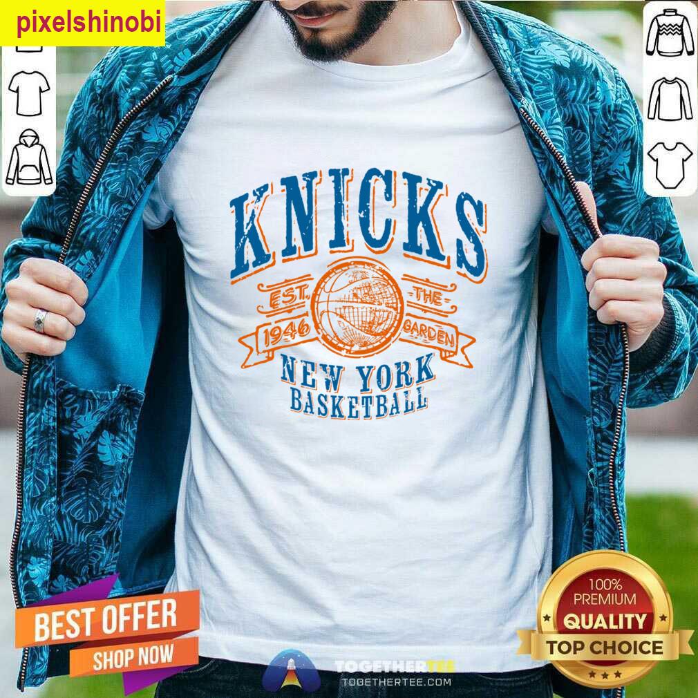 Knicks Vintage Basketball Tee T-shirt